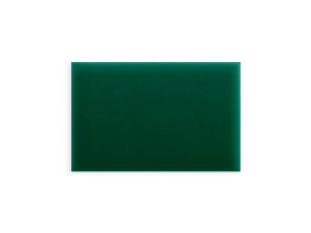 Super okazja Panel ścienny tapicerowany Butelkowa Zieleń 60x40 Magic Velvet prostokąt