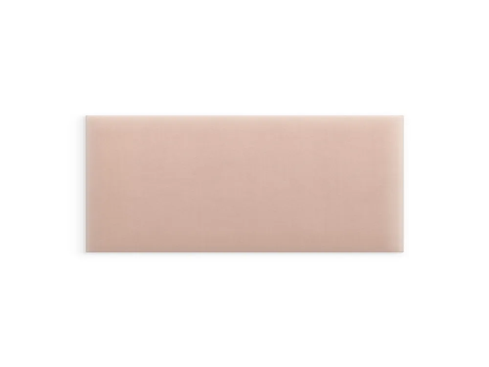 Nie przegap Panel ścienny tapicerowany Pudrowy Róż 70x30 Magic Velvet prostokąt
