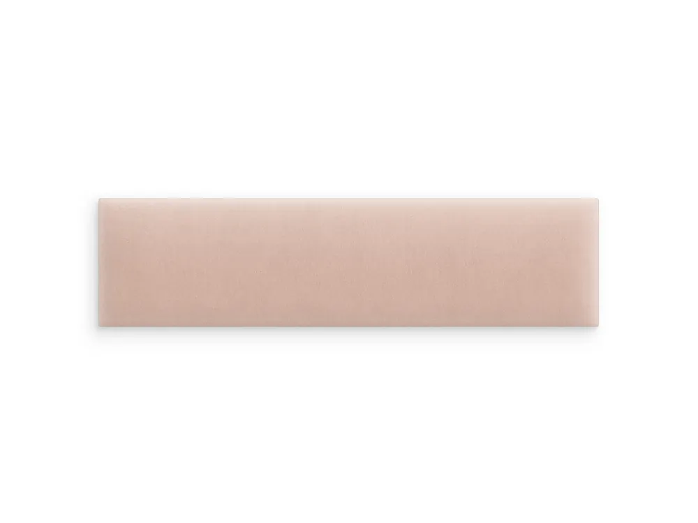 Premium Panel ścienny tapicerowany Pudrowy Róż 80x20 Magic Velvet prostokąt