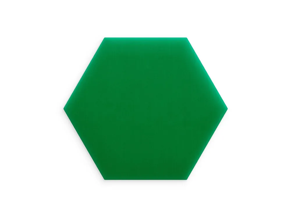 Zielony panel tapicerowany 30x26 Magic Velvet heksagon Nie przegap