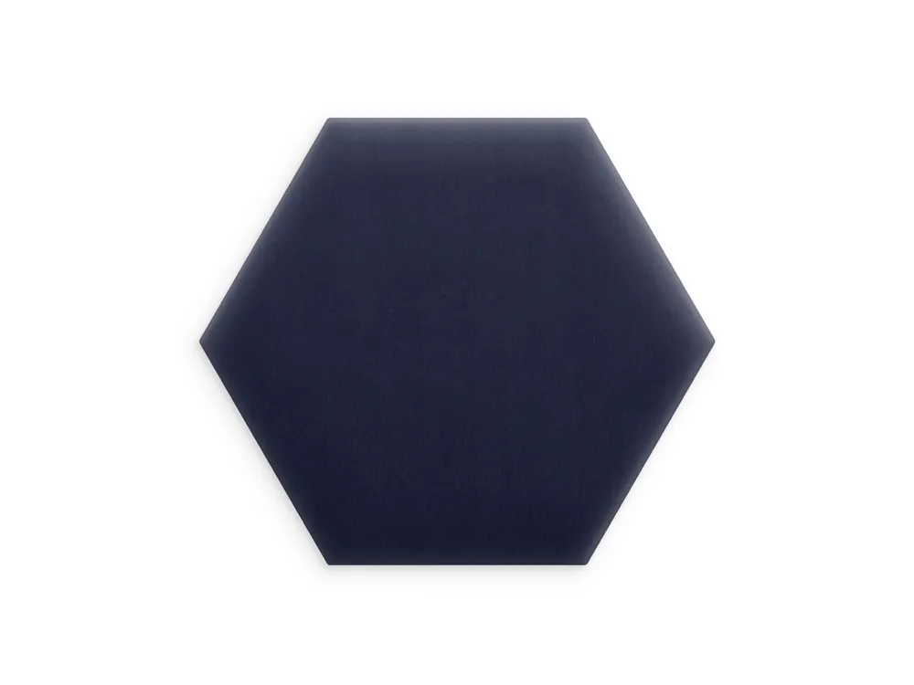 Panel ścienny tapicerowany Lawendowy Magic Velvet 30x26 heksagon Cena promocyjna