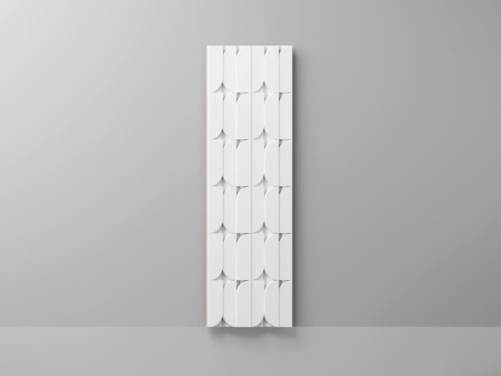 Panel dekoracyjny z klockami 3D ARCO Clickform - Biały - Murso Wybór klientów