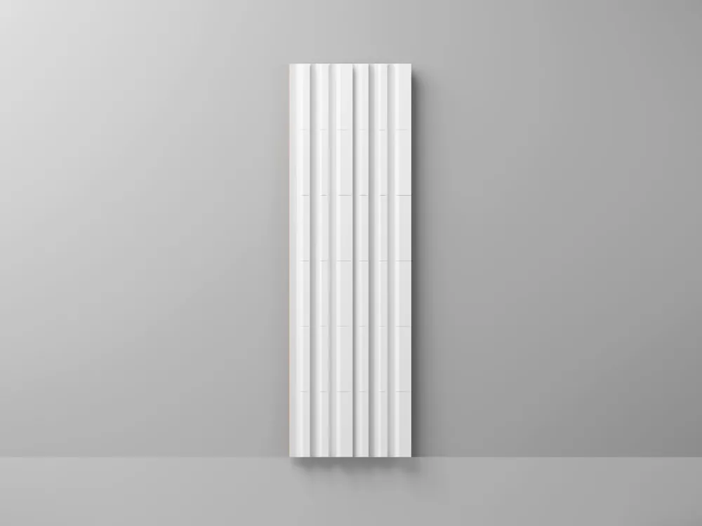 Panel dekoracyjny z klockami 3D FREDDO Clickform - Biały - Murso Ostatnie sztuki