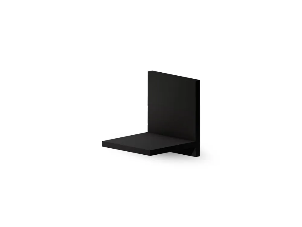 Kup online Półka mini do paneli bazowych Clickform - Czarny RAL 9005 – Murso