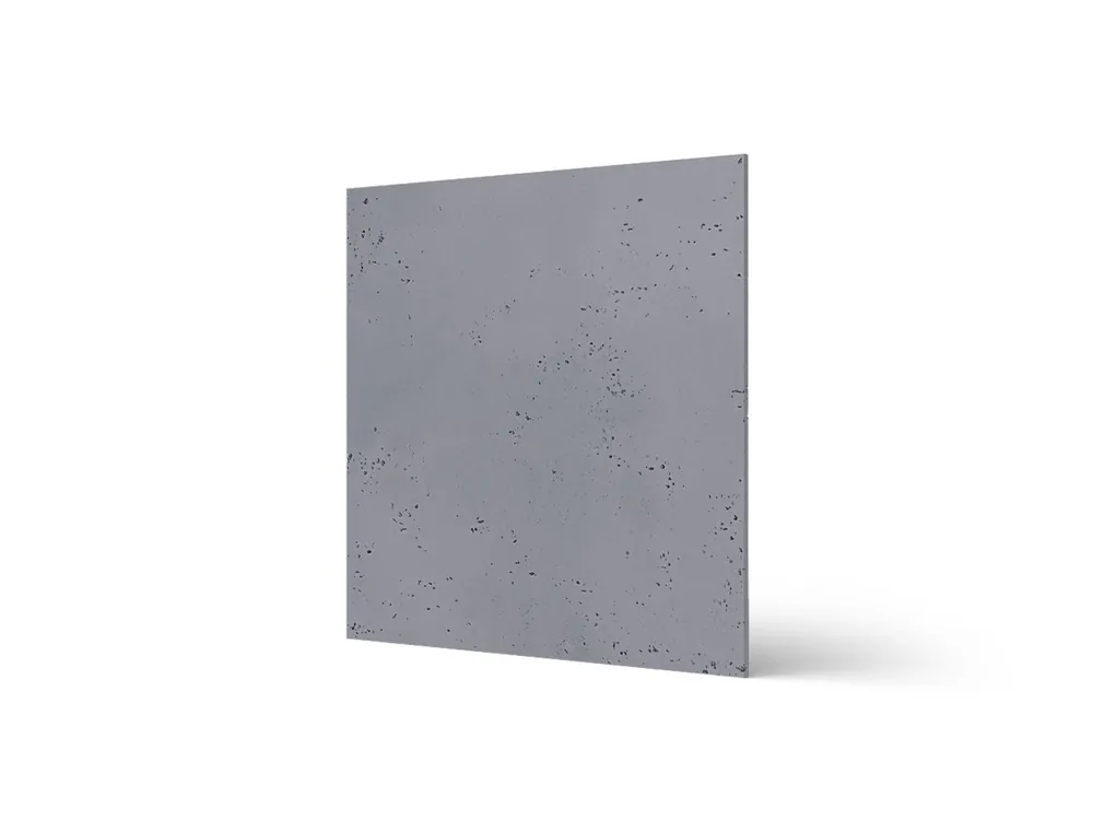 Szybka dostawa Beton dekoracyjny płyta 2D na elewację Popielaty Szary BT-S96 60 x 1 x 60 cm