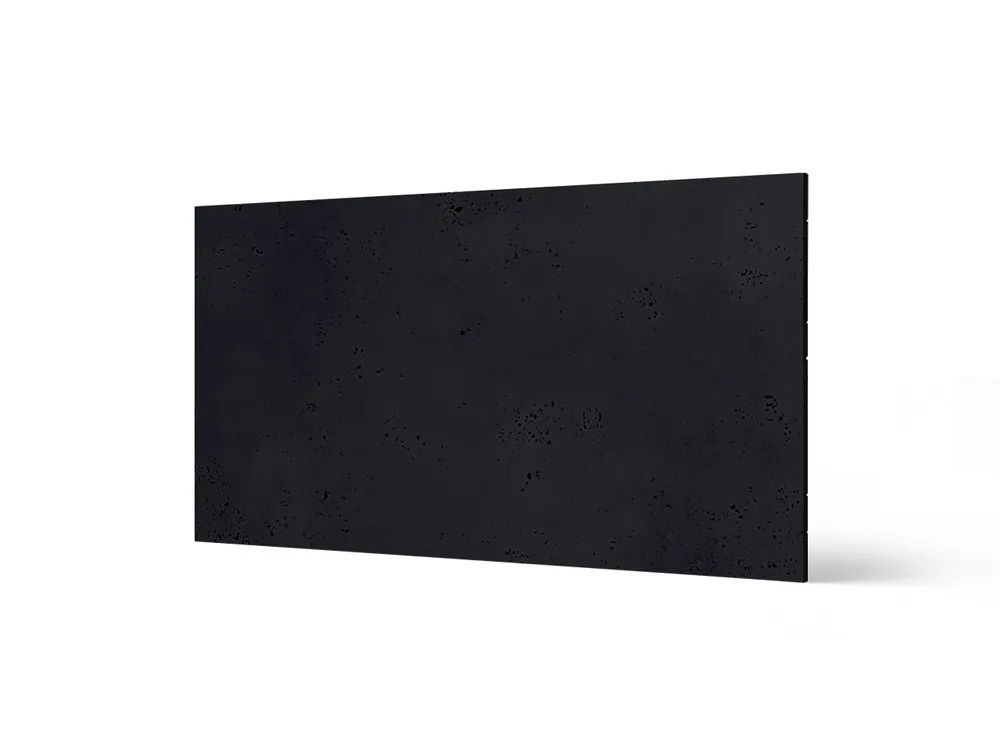 Płyta elewacyjna 2D - Beton architektoniczny Czarny BT-B15 80 x 1 x 40 cm Promocja