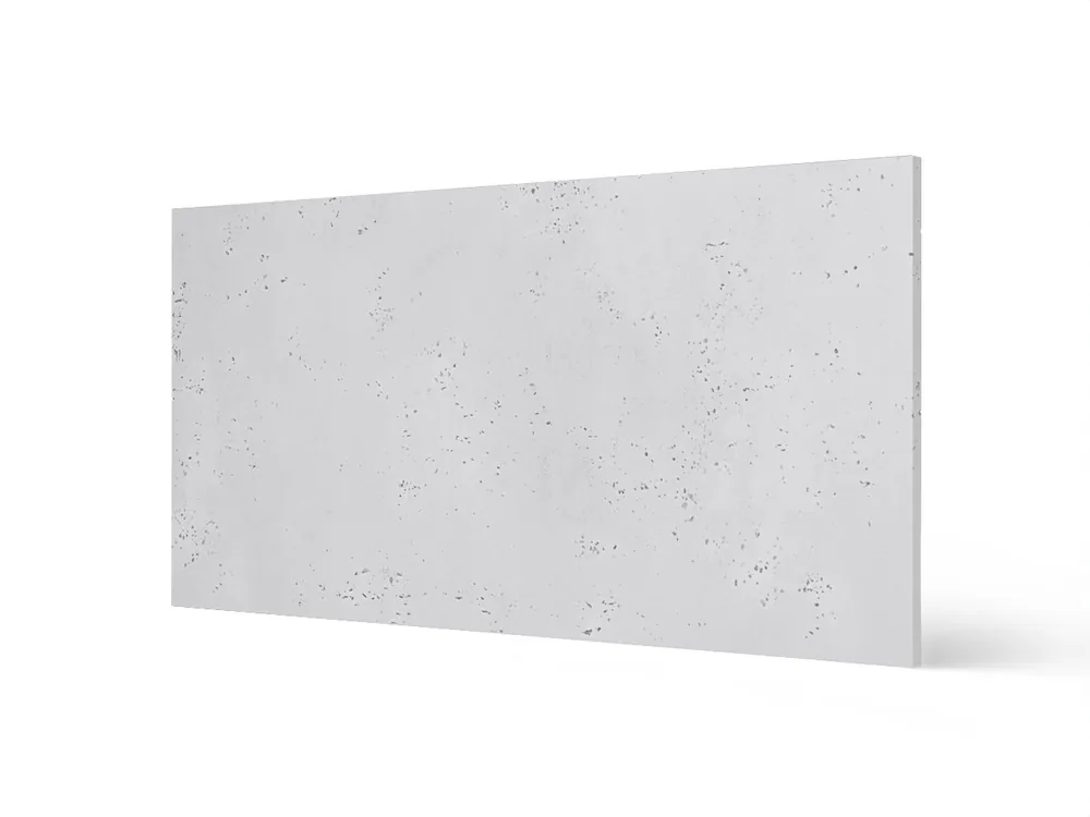 Wysoka jakość Beton dekoracyjny płyta 2D na elewację Biały BT-B0 100 x 2 x 50 cm