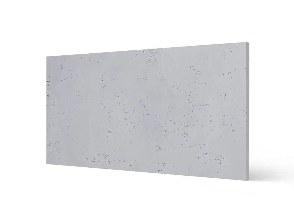 Nowy Dekoracyjna płyta betonowa 2D na elewację Jasny Szary BT-S50 100 x 3 x 50 cm