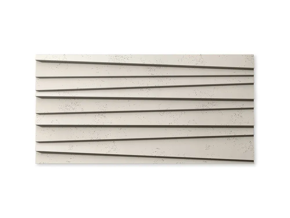 Panel elewacyjny 3D - Beton architektoniczny Żaluzja Piaskowy PB04-KS Tani