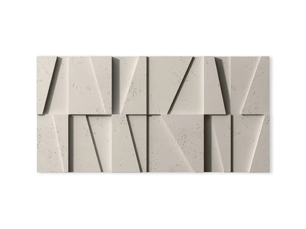 Hit sprzedaży Panel elewacyjny 3D - Beton architektoniczny Mozaika Piaskowy PB09-KS
