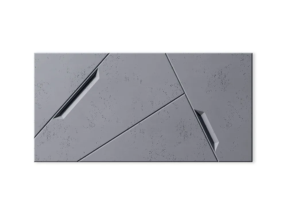 Oferta Beton architektoniczny Panel elewacyjny 3D Space Popielaty Szary PB18-S96