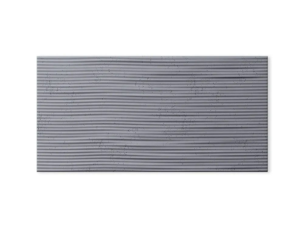 Beton architektoniczny na elewację Panel 3D Fala 2 Popielaty Szary PB23-S96 Oferta