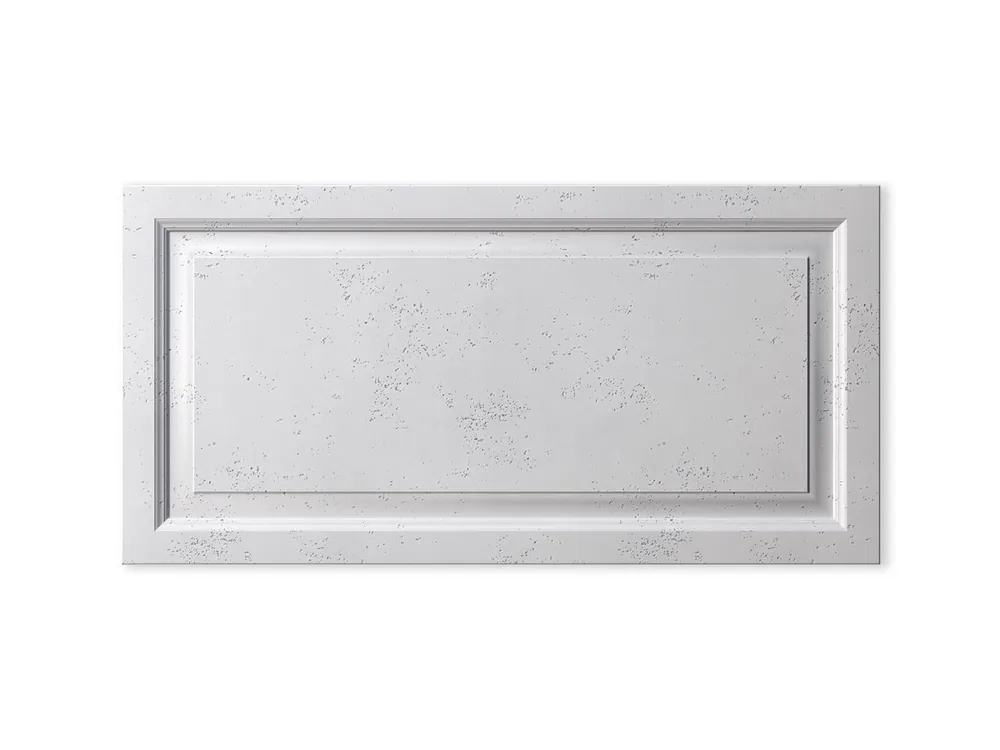 Beton architektoniczny Panel elewacyjny 3D Rama Biały PB33A-B0 Darmowa dostawa
