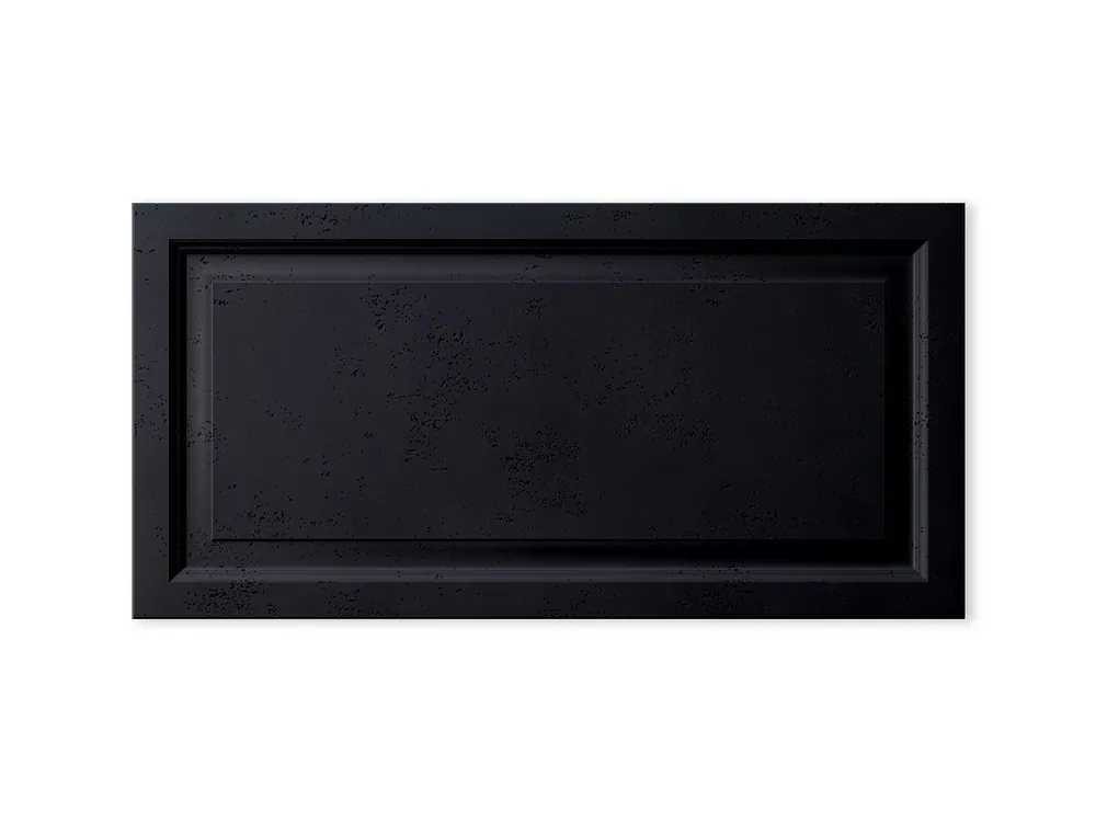 Panel 3D betonowy na elewację Rama Czarny PB33A-B15 Dostępne od ręki