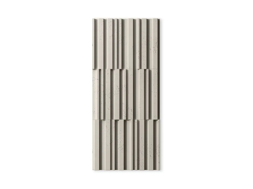 Oferta czasowa Beton architektoniczny 3D Lamel na elewację Piaskowy PB42-KS