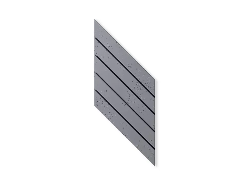 Panel elewacyjny 3D z betonu architektonicznego Jodełka Popielaty Szary PB43-S96 Kup teraz