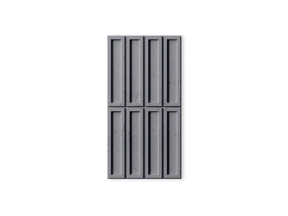 Panel elewacyjny betonowy 3D Cegiełka Popielaty Szary PB51-S96 Okazja