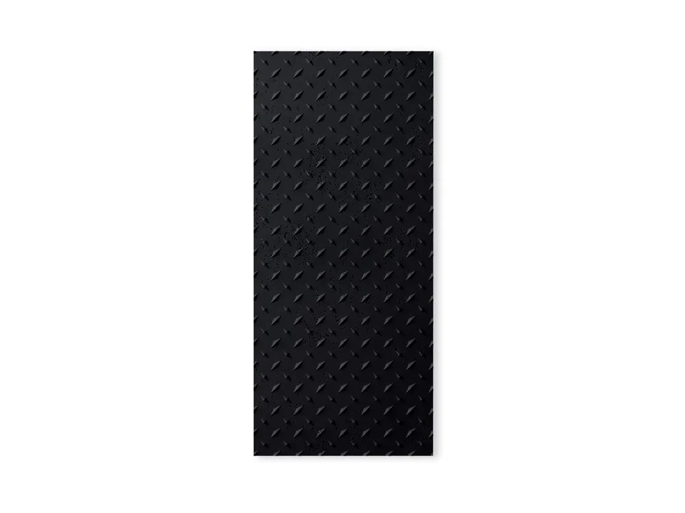 Wysoka jakość Panel 3D betonowy na elewację Blacha Czarny PB54-B15