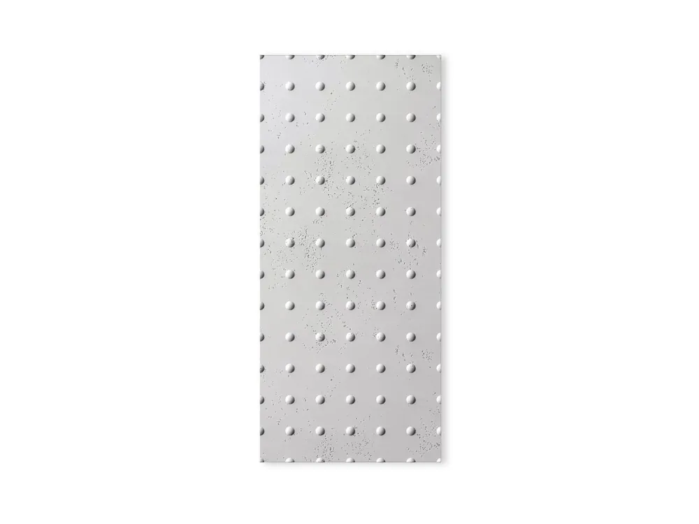 Beton architektoniczny na elewację Panel 3D Blacha Biały PB55-B0 Ekspresowa dostawa