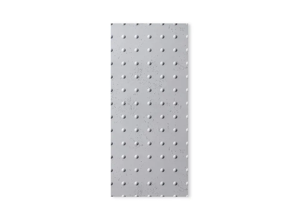 Nowość Panel elewacyjny 3D - Beton architektoniczny Blacha Jasny Szary PB55-S50