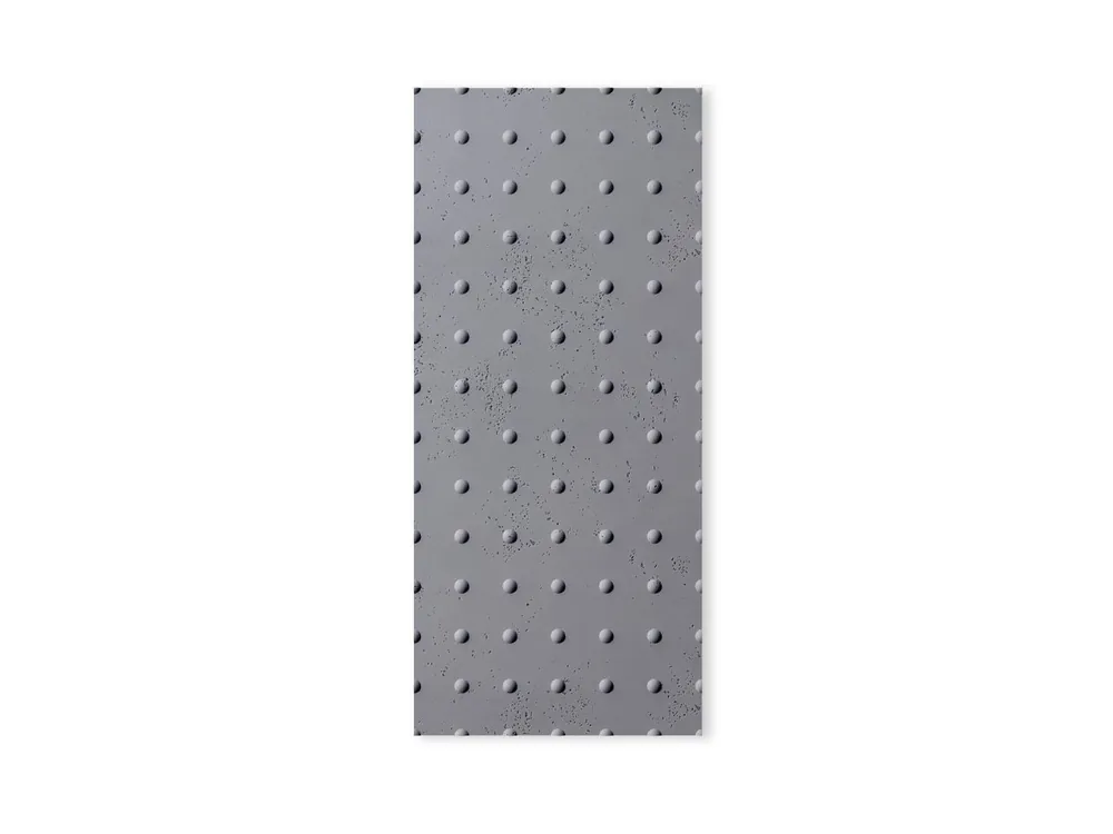 Taniej Panel betonowy 3D elewacyjny Blacha Popielaty Szary PB55-S96