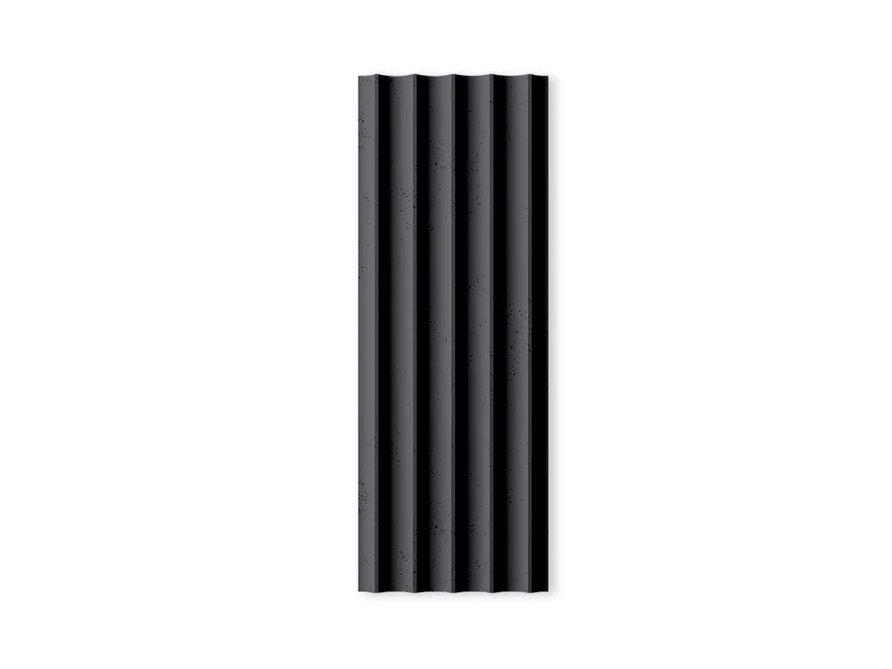 Beton architektoniczny 3D Lamel na elewację Antracytowy PB59-B8 Oferta czasowa