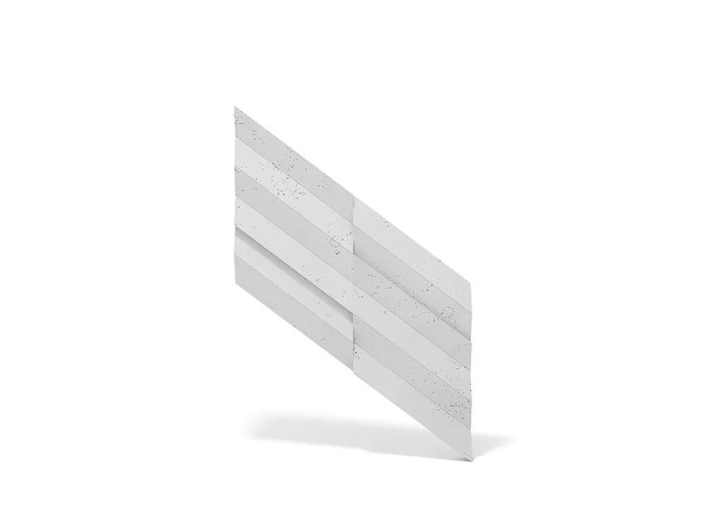 Nowy Panel betonowy 3D elewacyjny Biały PB70-B0