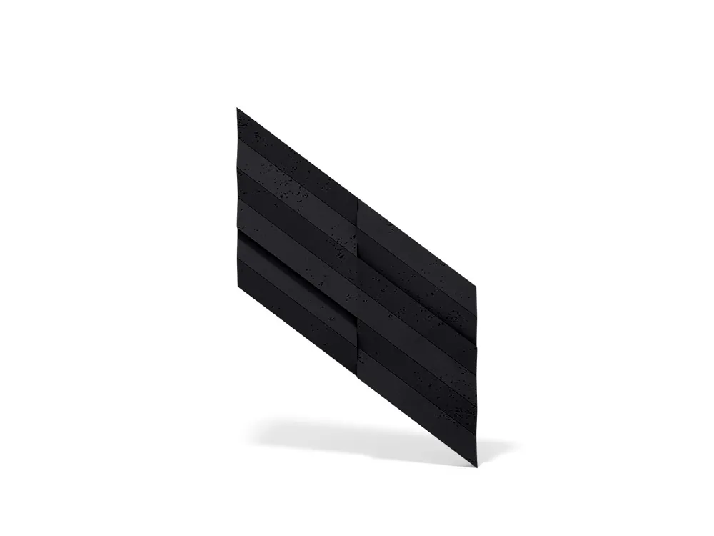 Oferta Panel elewacyjny 3D - Beton architektoniczny Czarny PB70-B15