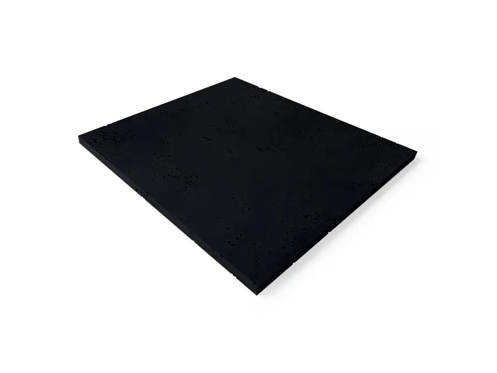 Super okazja Płyta tarasowa z betonu architektonicznego Czarny PT-B15 80 x 3 x 80 cm
