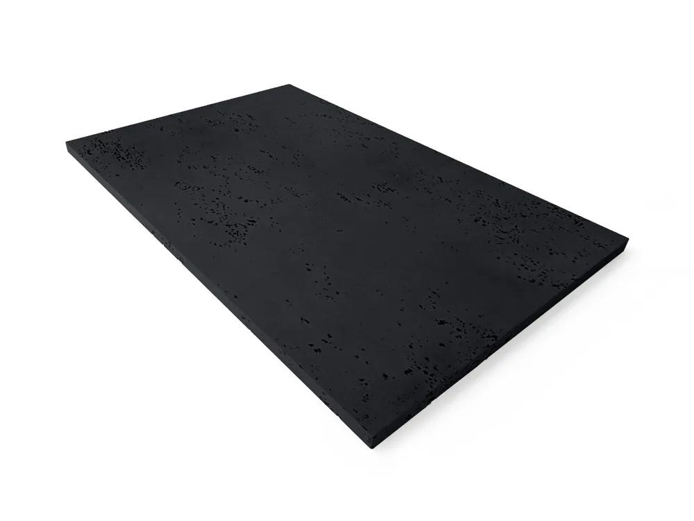Dostępne od ręki Tarasowa płyta – beton architektoniczny Czarny PT-B15 120 x 3 x 80 cm