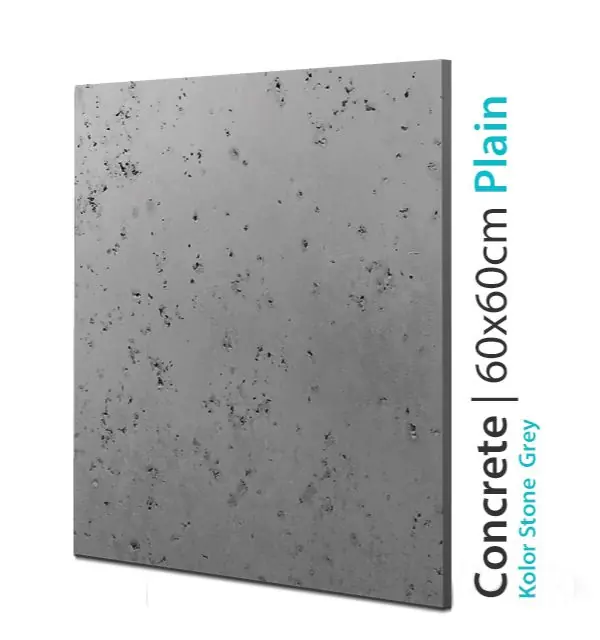 Płyta betonowa dekoracyjna Concrete Plain Stone Grey 60x60 Najlepsza cena
