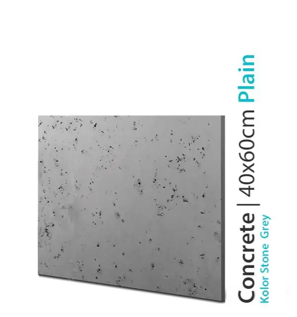 Płyta betonowa ozdobna Concrete Plain Stone Grey 40x60 Zamów dziś