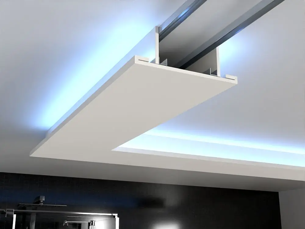 Nowy Impregnowany sufit podwieszany LED GKD1540-i