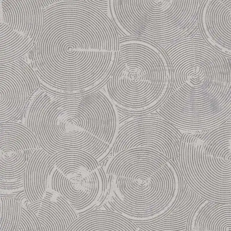Tapeta 37900-2 Metropolitan Stories 2 AS Creation tynk, koła z efektem metalicznego srebra - szarość, metaliczny, biel Zniżka