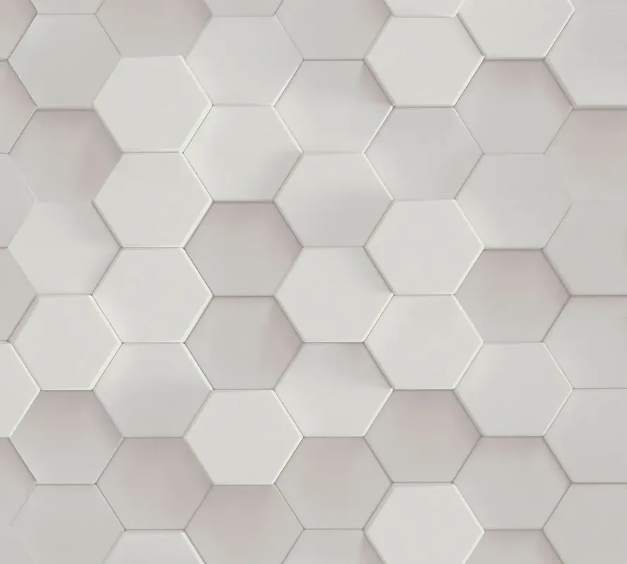 Tapeta 38723-1 PintWalls AS Creation tapeta 3d hexagon wzór graficzny plaster miodu – biały Oferta