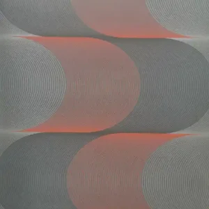 Ostatnia szansa TAPETA ŚCIENNA MARBURG THE WALL 78921 Wzór geometryczny efekt 3D - szary, pomarańczowy