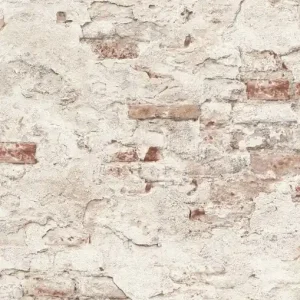 Wyprzedaż Tapeta 939309 Rasch Factory III Realistyczna imitacja murowanej czerwonej cegły