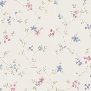 Darmowa dostawa Tapeta 39071-1 Maison Charme AS Creation Tapeta flizelinowa wzór kwiatowy w stylu wiejskim - krem, zieleń, róż