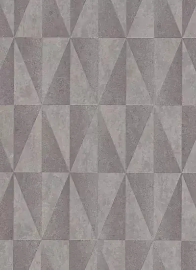Promocja TAPETA ERISMANN 6936-10 Szary geometryczny wzór trójkąty Outlet 9 rolek
