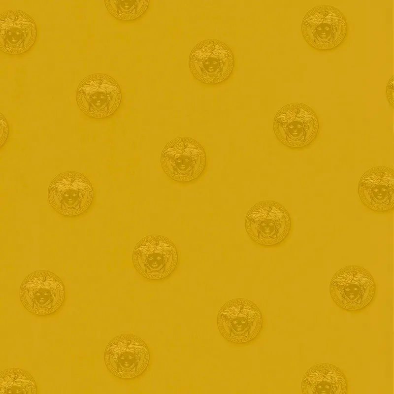 Tapeta 34862-4 Versace 3 AS Creation złota fotoflizelinowa z motywem meduzy Versace - metaliczny Zamów teraz