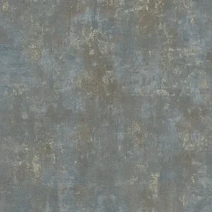 Darmowy zwrot Tapeta 39670-1 A.S. Creation Stories of Life tapeta w kolorze rdzy z metalicznym akcentem – brązowym, niebieskim, złotym