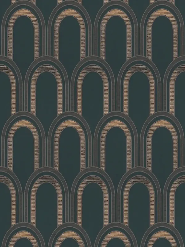 Tapeta 39176-2 Architects Paper Arcade tapeta na flizelinie w kształcie łuku – czarna, beżowa, złota Wybór klientów