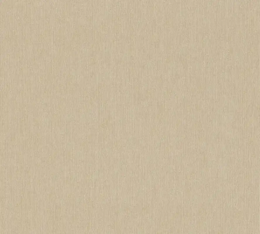Bestseller Tapeta 37566-3 VILLA AS Creation Beżowa tapeta z efektem tkaniny z efektem złotego połysku - złoto, beż