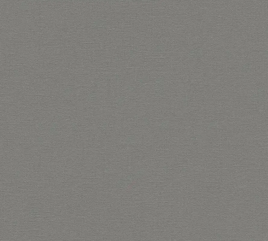 Tapeta 37603-4 Natural Living AS Creation tapeta z jednokolorowym wzorem strukturalnym, flizelina bez pvc – antracyt Ostatnie sztuki