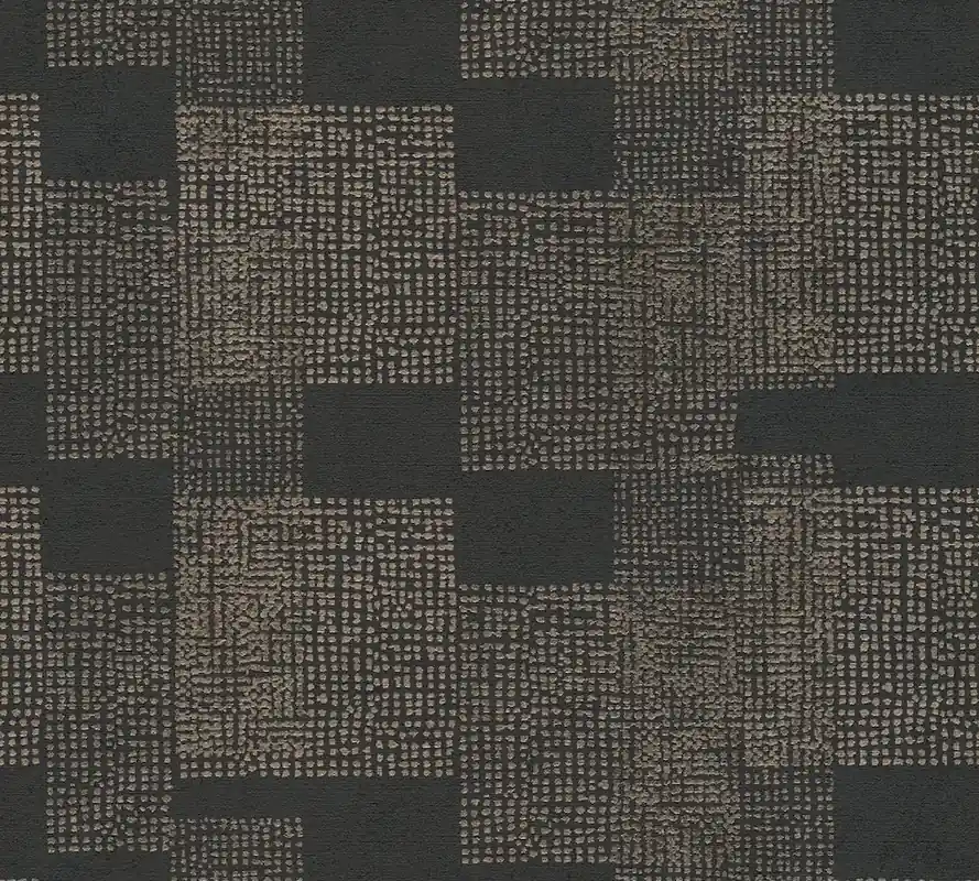 Ostatnia szansa Tapeta 38525-3 Desert Lodge AS Creation Tapeta z motywem Ethno Design – czerń, szarość, metalik