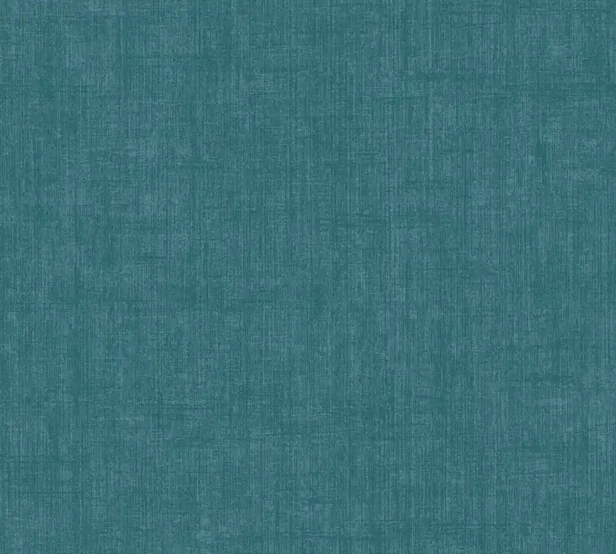 Tapeta 38596-9 Geo Effect AS Creation Turkusowa tapeta lniana tekstura - niebieska Rabat