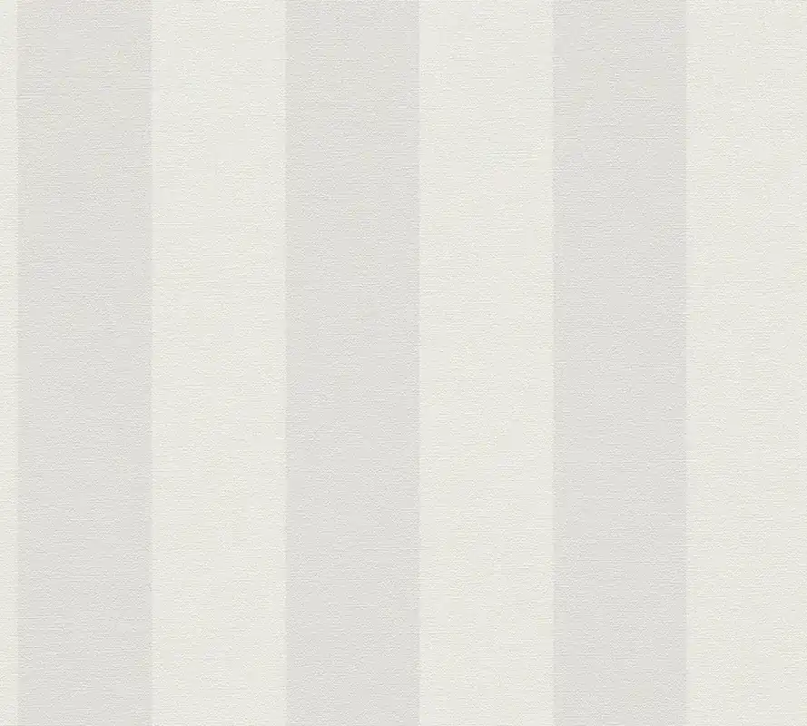 Ekspresowa dostawa Tapeta 38665-3 Natural Living AS Creation tapeta w paski na flizelinie o wyglądzie lnu, bez pvc – szara, biała