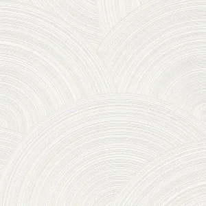 Bestseller Tapeta 38696-1 My Home My Spa AS Creation tapeta na flizelinie wzór okrągły z powierzchnią strukturalną – biała