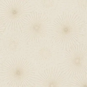 Wybór klientów Tapeta 38818-3 THE BoS AS Creation tapeta designerska z wzorem retro z lat 50. – kremowa, metaliczna
