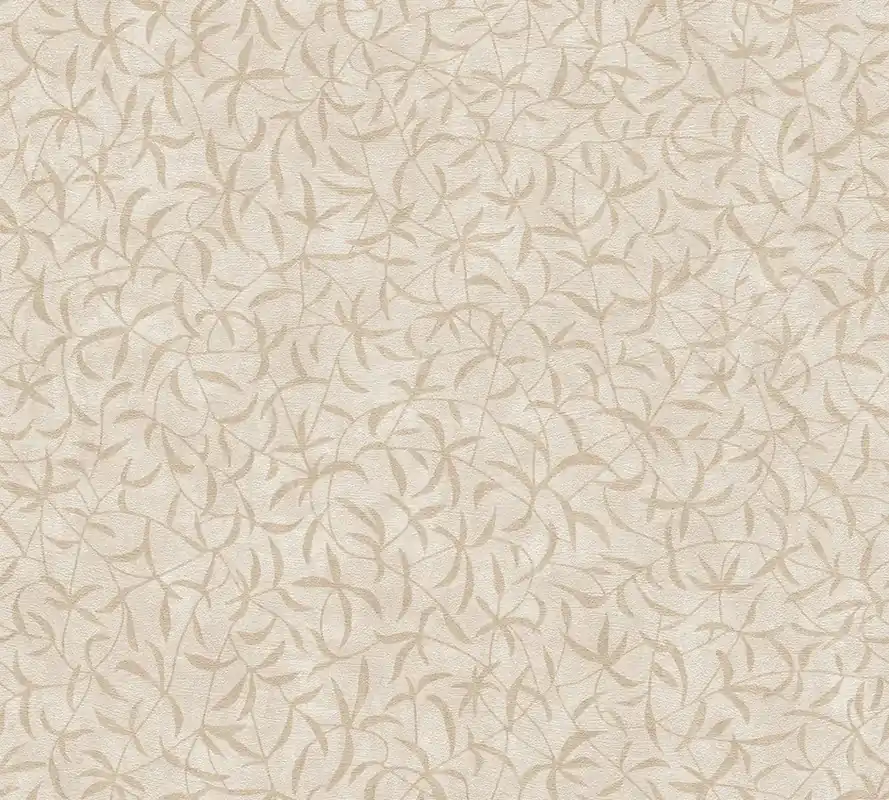 Zniżka Tapeta 38920-5 Terra AS Creation Tapeta flizelinowa z gałązkami i kwiatami w stylu wiejskim - krem, beż